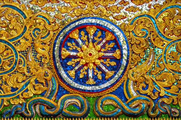 Wat Si Khom Kham, Phayao, Thailan madalyalarının ayrıntıları.