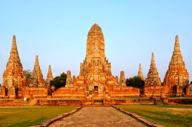 WAT chaiwatthanaram, ayutthaya, Tayland