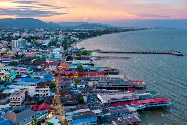 Hua Hin 'in havadan görünüşü, Pratik Khiri Khan, Tayland