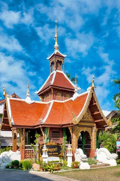 Wat Dok Kham Chiang Mai Tailandia — Foto de Stock