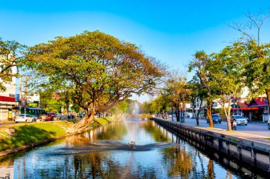 Chiang Mai, Tayland 'daki Eski Şehir Hendeği