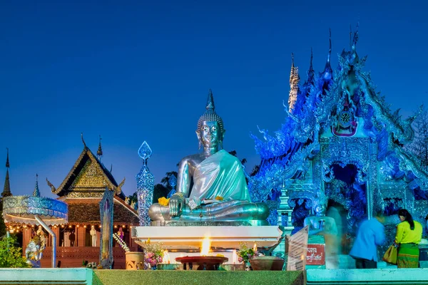 Wat Srisuphan Chiang Mai Tailandia — Foto de Stock