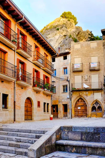 Plaza San Martin Enparantza, Estella, Navarre, İspanya