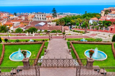 Jardines del Marquesado de la Quinta Roja, La Orotava, Tenerife, Kanarya Adaları, İspanya