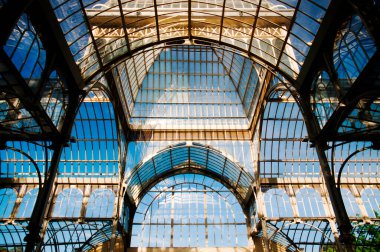 Palacio de cristal, madrid, İspanya