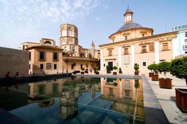 Plaza de la Almoina, Valencia, İspanya