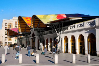 Mercat de Santa Caterina, Barselona, İspanya
