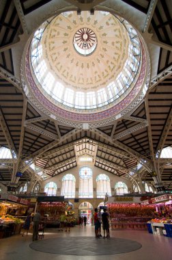 Mercado merkezi, Valencia, İspanya