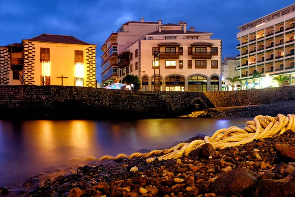 Vista Dal Muelle Pesquero Bacino Pesca Puerto Cruz Tenerife Isole — Foto Stock