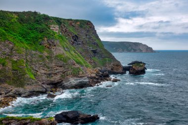 Cabo Vidrias, Asturia, İspanya