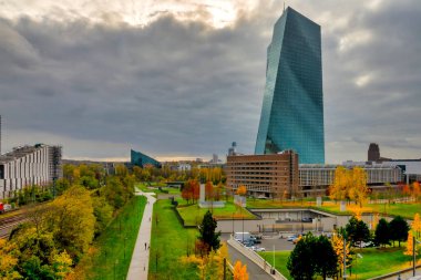 Avrupa Merkez Bankası 'nın koltuğu, Frankfurt am Main, Almanya