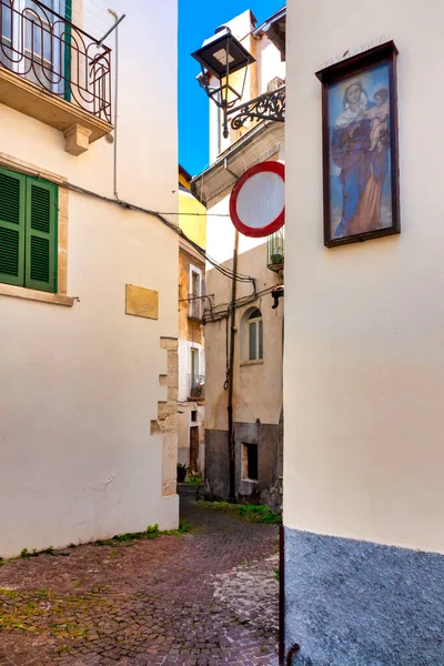Small Alley Historic Centre Sulmona Italy — Photo