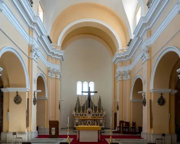 Interieur Van Het Complex Van San Pietro Apostolo Loreto Aprutino — Stockfoto