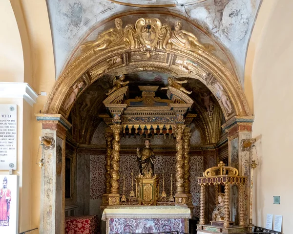 Interior Complex San Pietro Apostolo Loreto Aprutino Italy — 스톡 사진