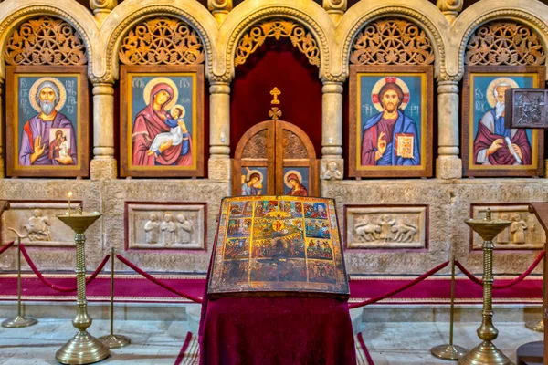 Interno Del Monastero Sapara Distretto Akhaltsikhe Georgia — Foto Stock