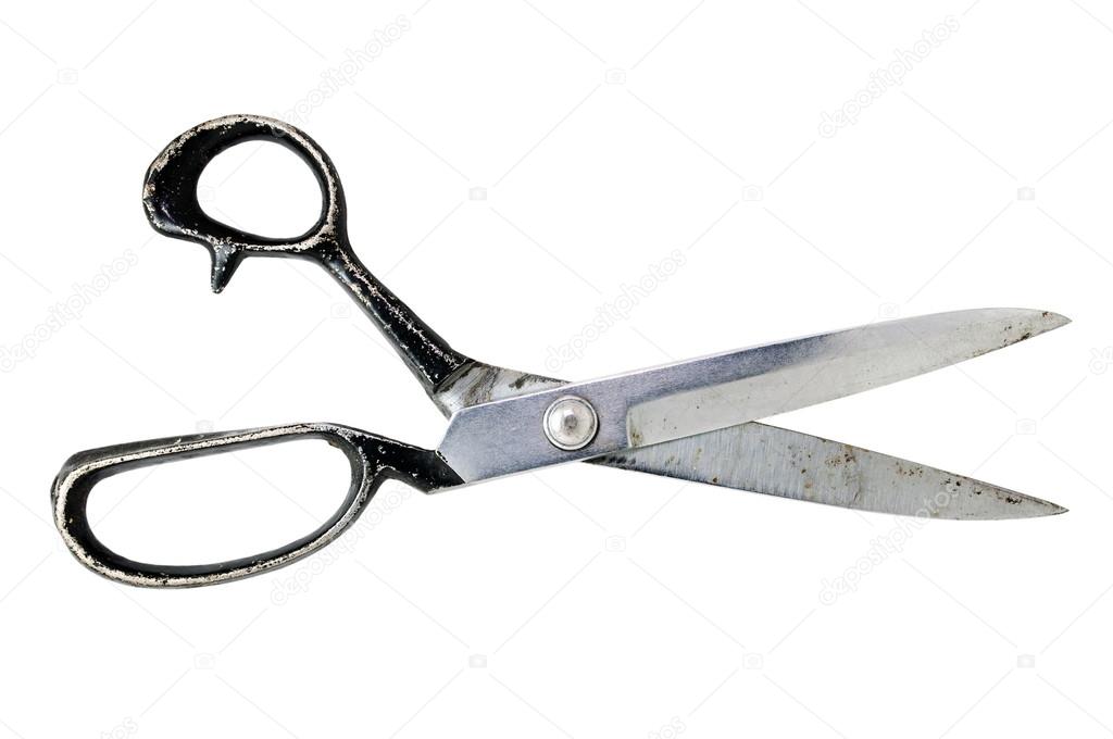 old tailor's shears