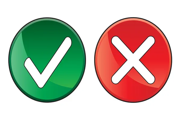 onay işareti düğmeleri