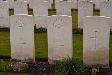 askeri Mezarlığı 1 Dünya Savaşı flanders