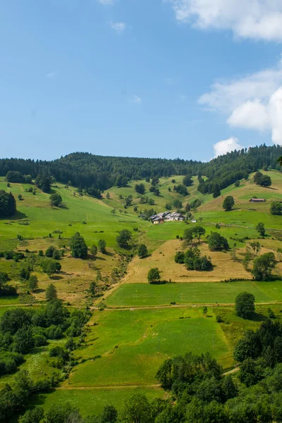 Panorama over todtnau in het Zwarte Woud Zuid Duitsland — Stockfoto