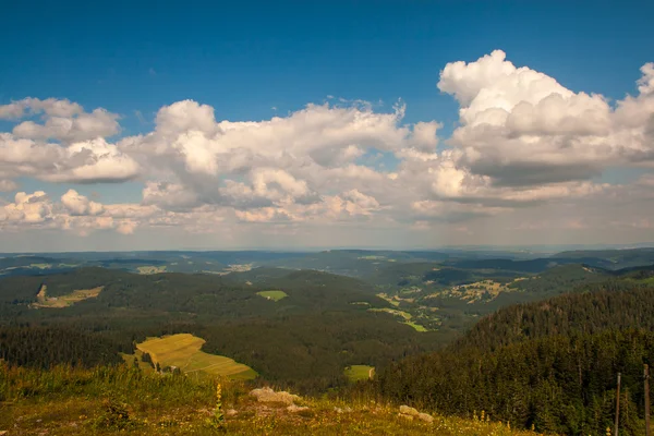 In feldberg landschap van het Zwarte Woud in Duitsland — Stockfoto