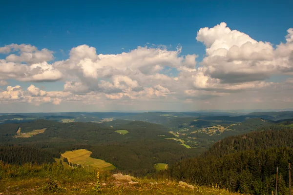 Paisaje en Feldberg el bosque negro en Alemania — Foto de Stock