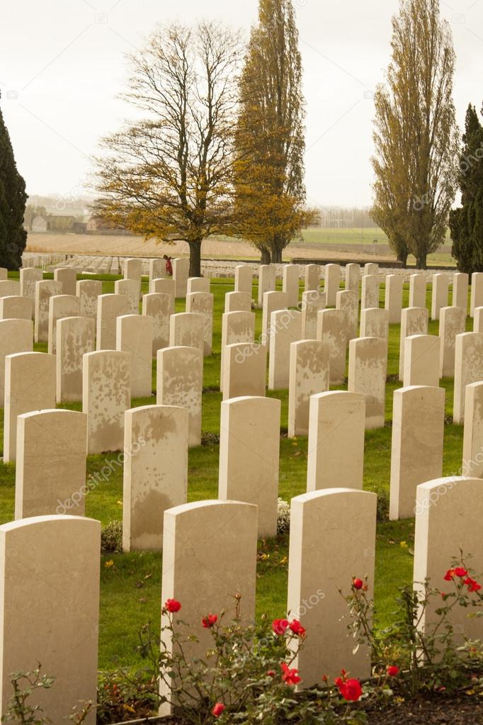 World war one cemetery tyne cot belgium flanders ypres