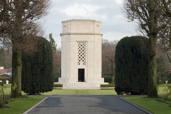 American cemetery Flanders field Belgium Waregem — Stock Photo, Image