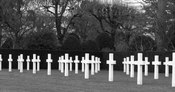 Cemitério americano Flandres campo Bélgica Waregem — Fotografia de Stock