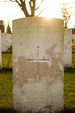 Belçika mezarlığı Dünya Savaşı flanders alanları