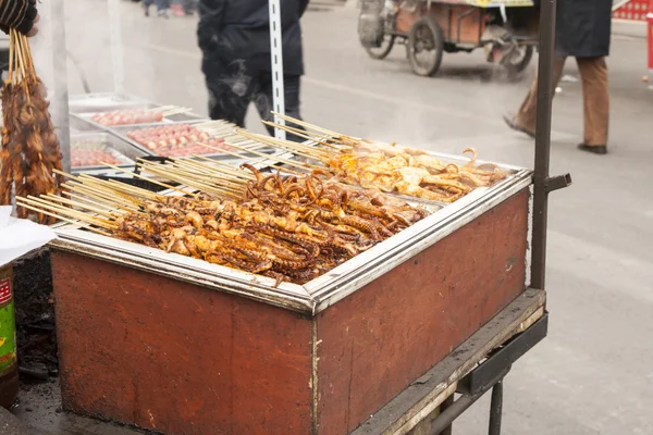 Street food a Shenyang Cina — Foto Stock