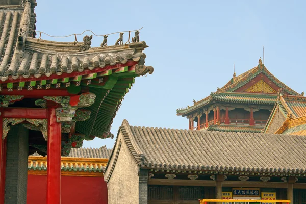 Cidade Proibida Beijing Shenyang Imperial Palace China — Fotografia de Stock