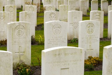 flanders alanları büyük Dünya Savaşı'nda yeni İngiliz mezarlığı