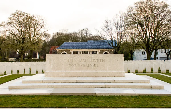 Their Name Liveth for Evermore world war one — Stock Photo, Image