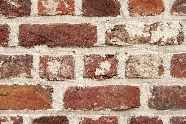 Hintergrund alt strukturiert vintage Ziegelsteinmauer — Stockfoto