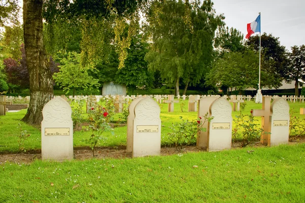 Pierre tombale Soldats musulmans tués pendant la Première Guerre mondiale — Photo