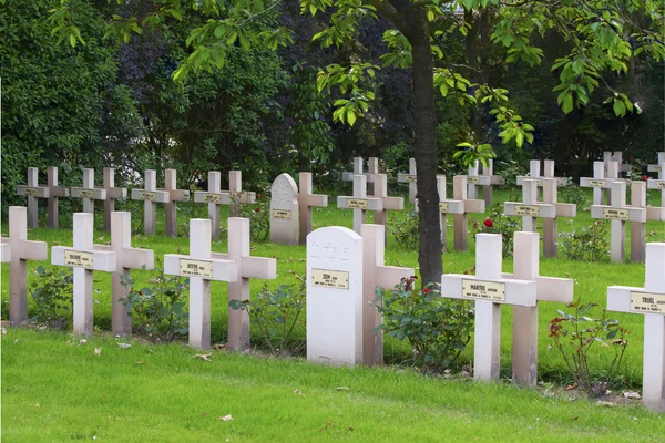 Rów śmierci 1 wojny światowej Belgii Flandria pola — Zdjęcie stockowe