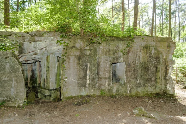 Bunker de la Première Guerre mondiale dans les champs de Flandre — Photo