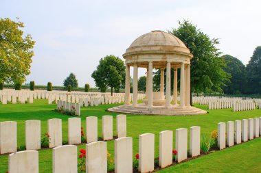 Bedford House Mezarlığı 1. Dünya Savaşı Ypres Flander Belçika