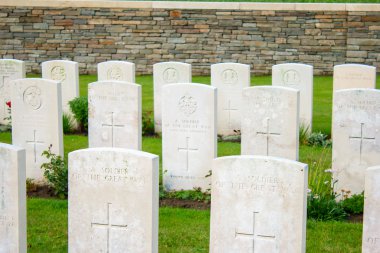 Bedford House Mezarlığı 1. Dünya Savaşı Ypres Flander Belçika
