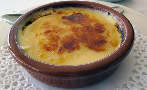 Crema catalana — Foto de Stock