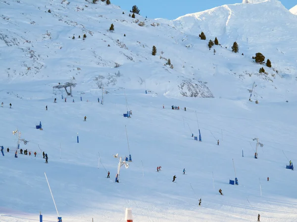 滑雪斜坡 — 图库照片