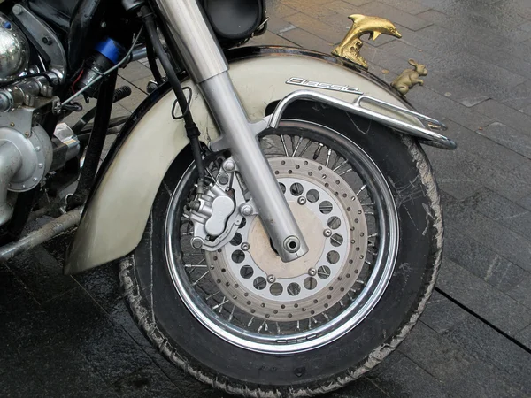 Moto hjul — Stockfoto