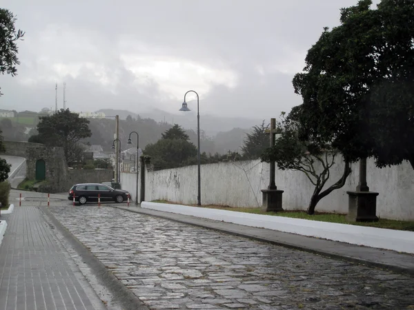 Calle del pueblo — Foto de Stock