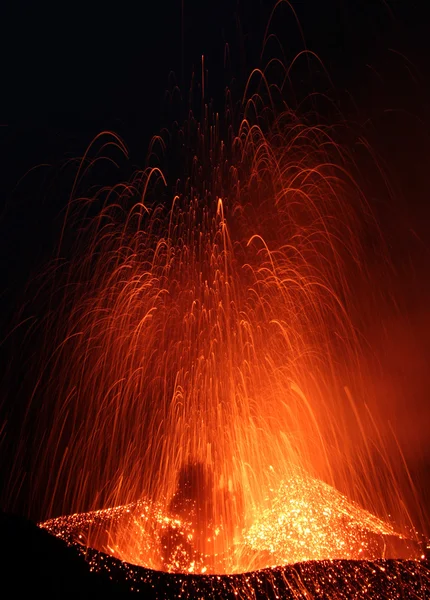 Erupce — Stock fotografie