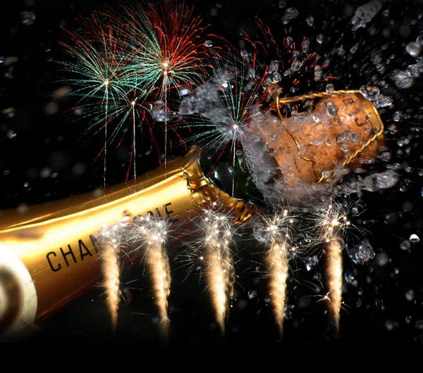 parti szene mit sonucu feuerwerk