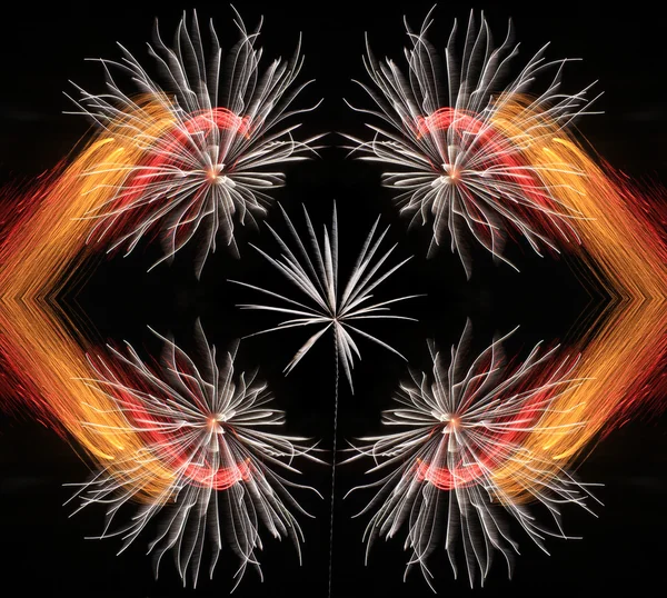 parti szene mit sonucu feuerwerk