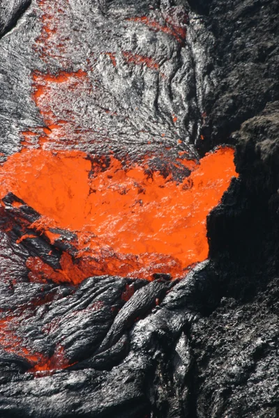 Vulkaan erta ale in Ethiopië Afrika — Stockfoto