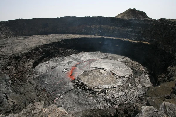 Volkan haldeki Etiyopya Afrika