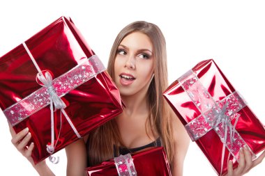 tatil hediye ile kız