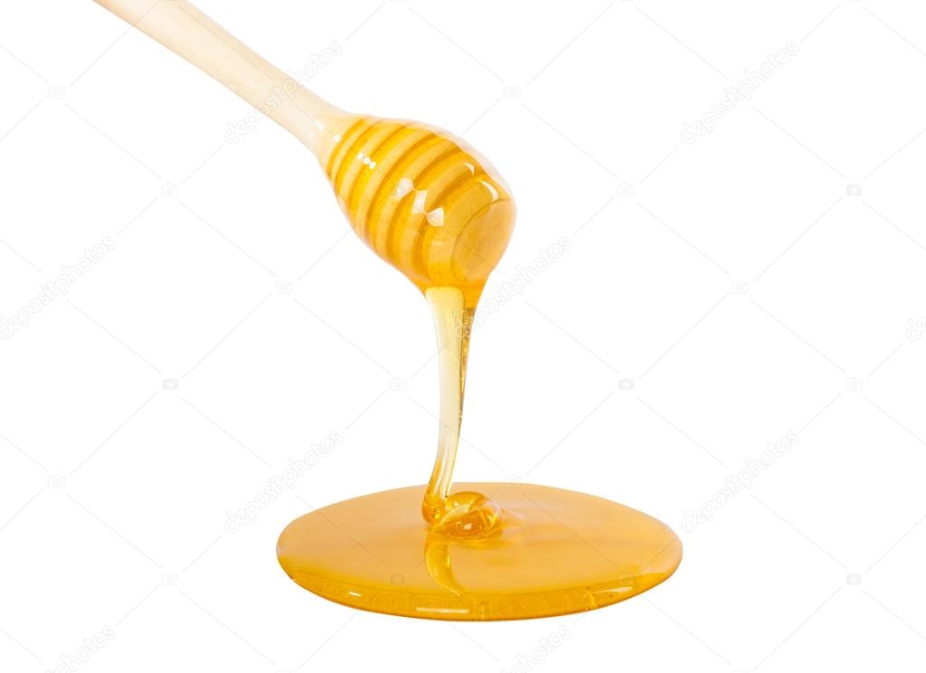 Honey dripping